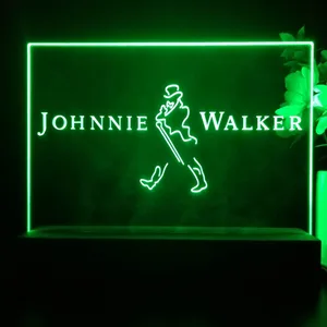 Johnnie Walker Logo Capital LED Desk Light