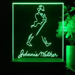 Johnnie Walker Logo LED Desk Light