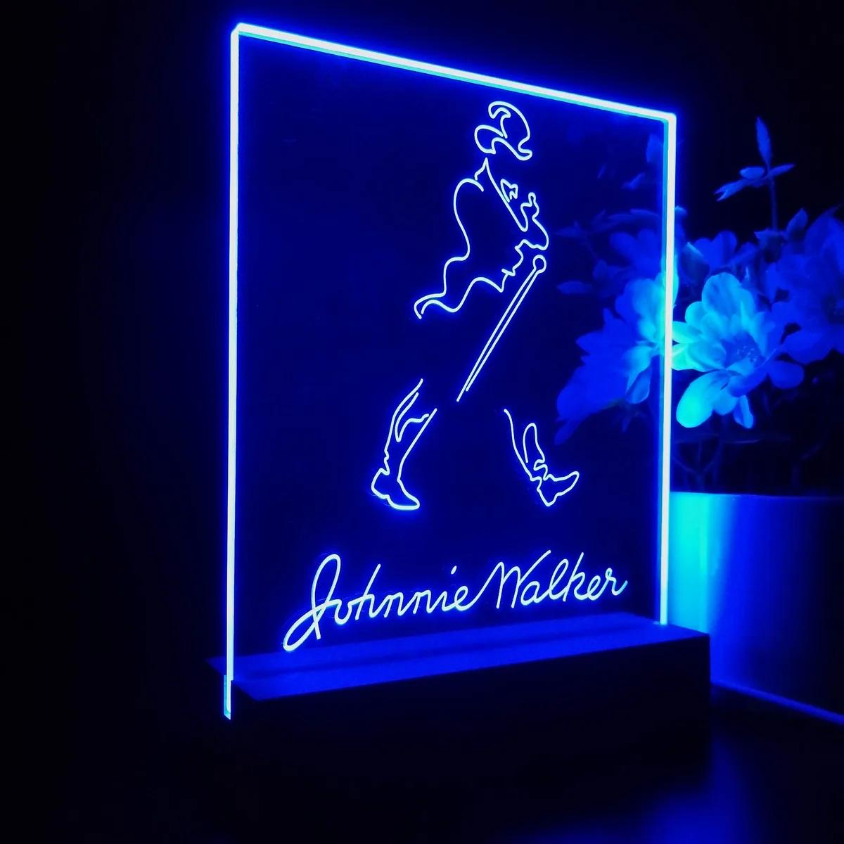 Johnnie Walker Logo LED Desk Light