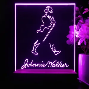 Johnnie Walker Logo LED Desk Light