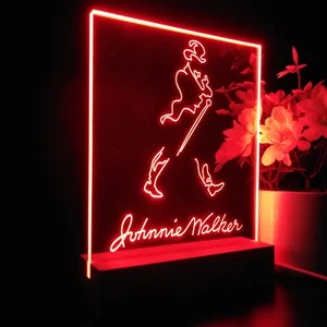 Johnnie Walker Logo LED Desk Light