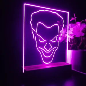 Joker Face LED Desk Light
