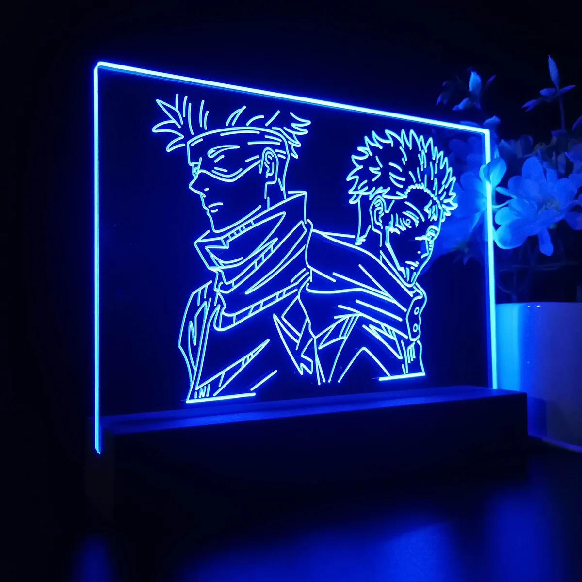Jujutsu Kaisen Satoru and Jujutsu LED Desk Light