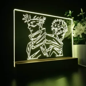 Jujutsu Kaisen Satoru and Jujutsu LED Desk Light