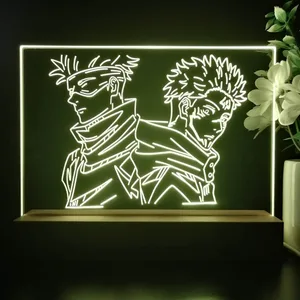 Jujutsu Kaisen Satoru and Jujutsu LED Desk Light