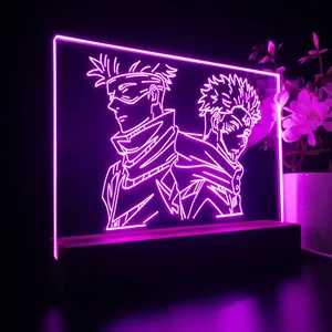 Jujutsu Kaisen Satoru and Jujutsu LED Desk Light