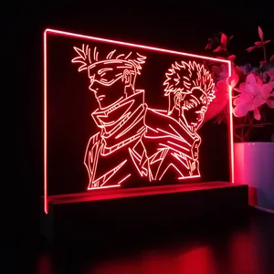 Jujutsu Kaisen Satoru and Jujutsu LED Desk Light