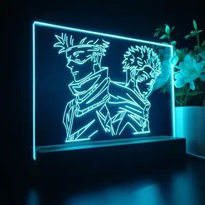 Jujutsu Kaisen Satoru and Jujutsu LED Desk Light