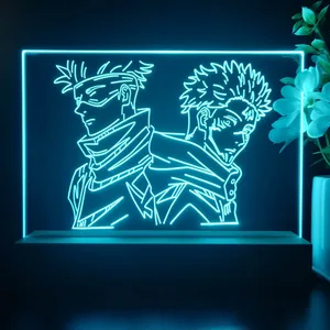 Jujutsu Kaisen Satoru and Jujutsu LED Desk Light