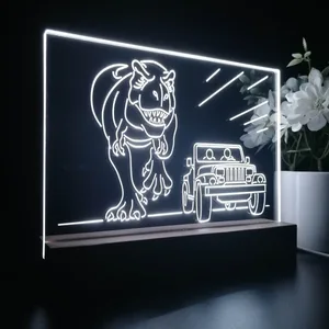 Jurassic Park Jeep Chase LED Desk Light