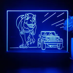 Jurassic Park Jeep Chase LED Desk Light