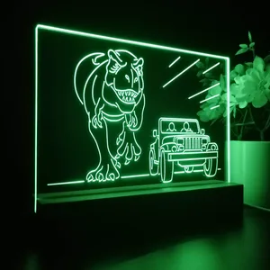 Jurassic Park Jeep Chase LED Desk Light