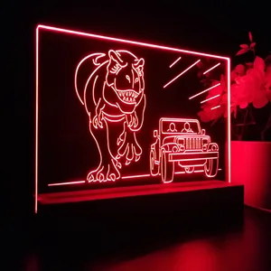 Jurassic Park Jeep Chase LED Desk Light