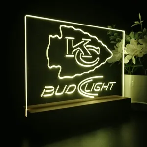 Kansas City Chiefs Bud Light LED Desk Light