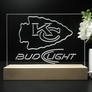 Kansas City Chiefs Bud Light LED Desk Light