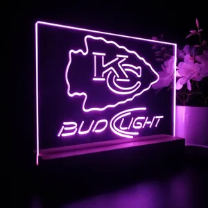 Kansas City Chiefs Bud Light LED Desk Light