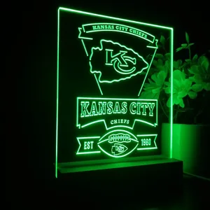 Kansas City Chiefs EST 1960 LED Desk Light