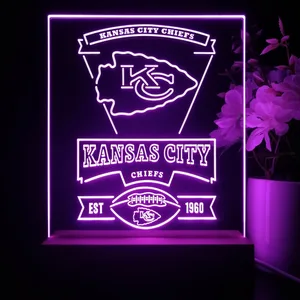 Kansas City Chiefs EST 1960 LED Desk Light