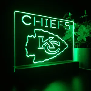 Kansas City Chiefs LED Desk Light