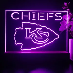 Kansas City Chiefs LED Desk Light