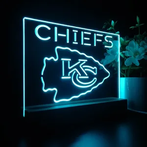 Kansas City Chiefs LED Desk Light