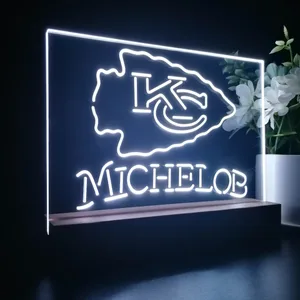 Kansas City Chiefs Michelob LED Desk Light
