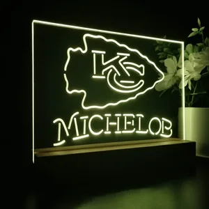 Kansas City Chiefs Michelob LED Desk Light