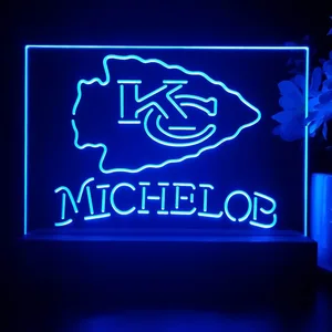 Kansas City Chiefs Michelob LED Desk Light