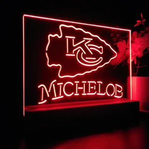 Kansas City Chiefs Michelob LED Desk Light