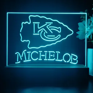 Kansas City Chiefs Michelob LED Desk Light
