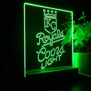 Kansas City Royals Coors Light LED Desk Light