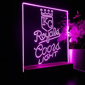 Kansas City Royals Coors Light LED Desk Light