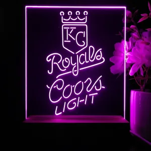 Kansas City Royals Coors Light LED Desk Light