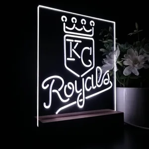 Kansas City Royals Logo 1 LED Desk Light