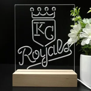 Kansas City Royals Logo 1 LED Desk Light