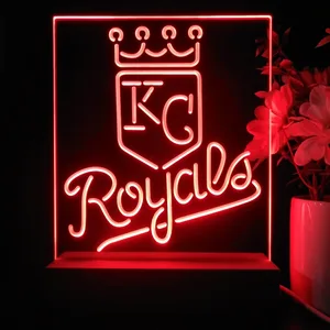 Kansas City Royals Logo 1 LED Desk Light