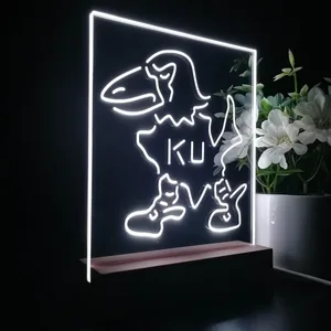 Kansas Jayhawks Logo 2 LED Desk Light - Legacy Edition