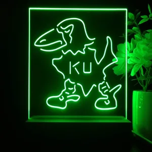 Kansas Jayhawks Logo 2 LED Desk Light - Legacy Edition