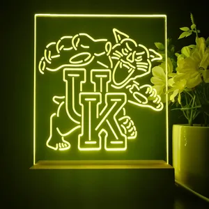 Kentucky Wildcats Wild Cat Logo LED Desk Light - Legacy Edition