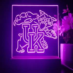 Kentucky Wildcats Wild Cat Logo LED Desk Light - Legacy Edition