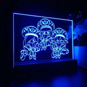 Kirby Star Allies Three Mage Sisters LED Desk Light