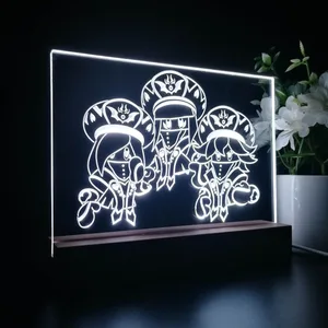Kirby Star Allies Three Mage Sisters LED Desk Light