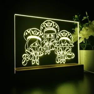 Kirby Star Allies Three Mage Sisters LED Desk Light