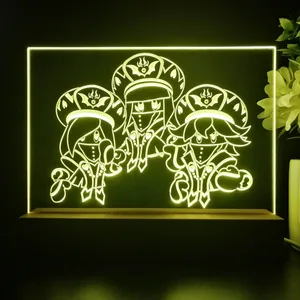 Kirby Star Allies Three Mage Sisters LED Desk Light