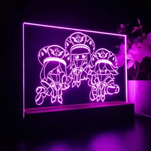 Kirby Star Allies Three Mage Sisters LED Desk Light