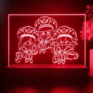 Kirby Star Allies Three Mage Sisters LED Desk Light