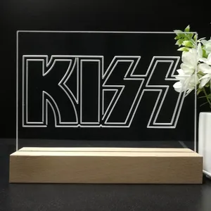 Kiss Banner LED Desk Light