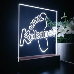 Kokanee Beer Footprint LED Desk Light