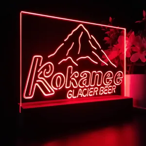 Kokanee Beer Mountain LED Desk Light