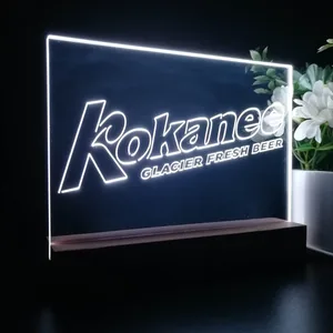 Kokanee Glacier Fresh Beer LED Desk Light